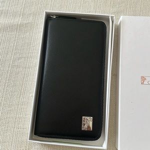 Black Versace Collection Wallet